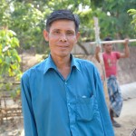 053 BOBでバナナ栽培を始めた受益者で村の衛生員（医療）